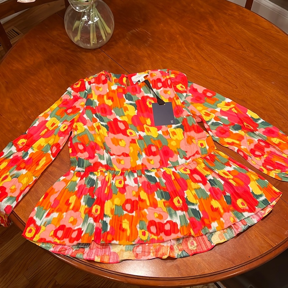 Colorful Pomander Place Blouse